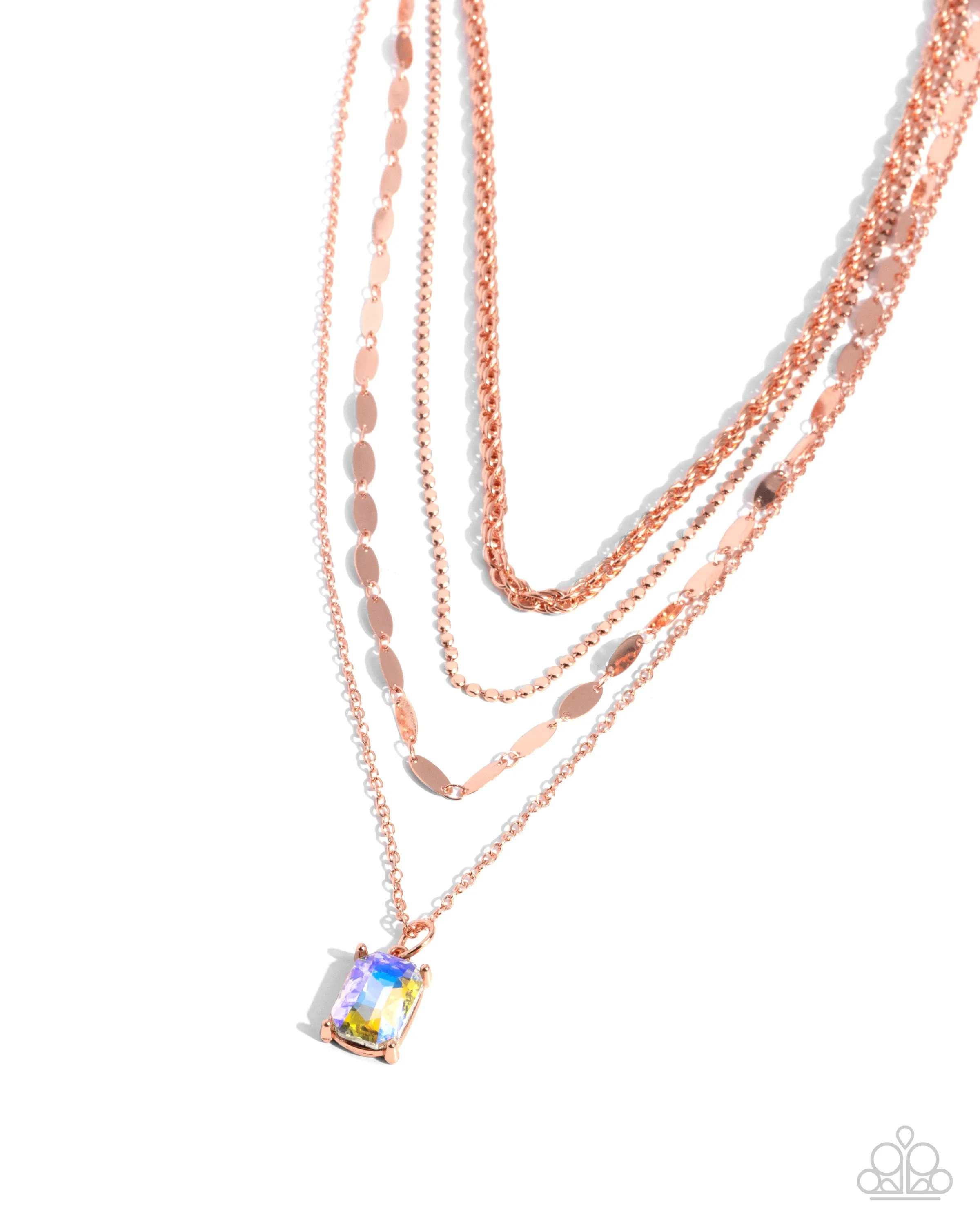 Partnership Promise - Copper Necklace - Paparazzi Accessories