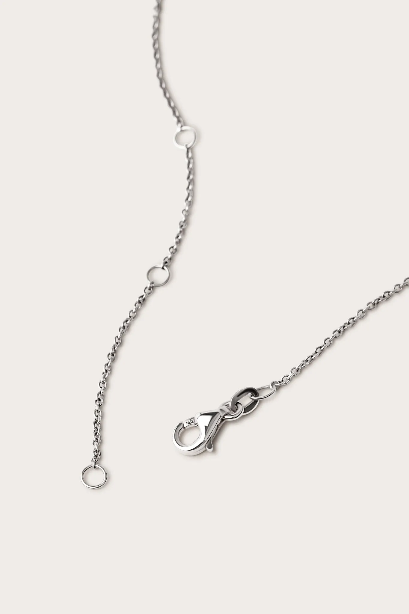 Pear Diamond Pendant Necklace
