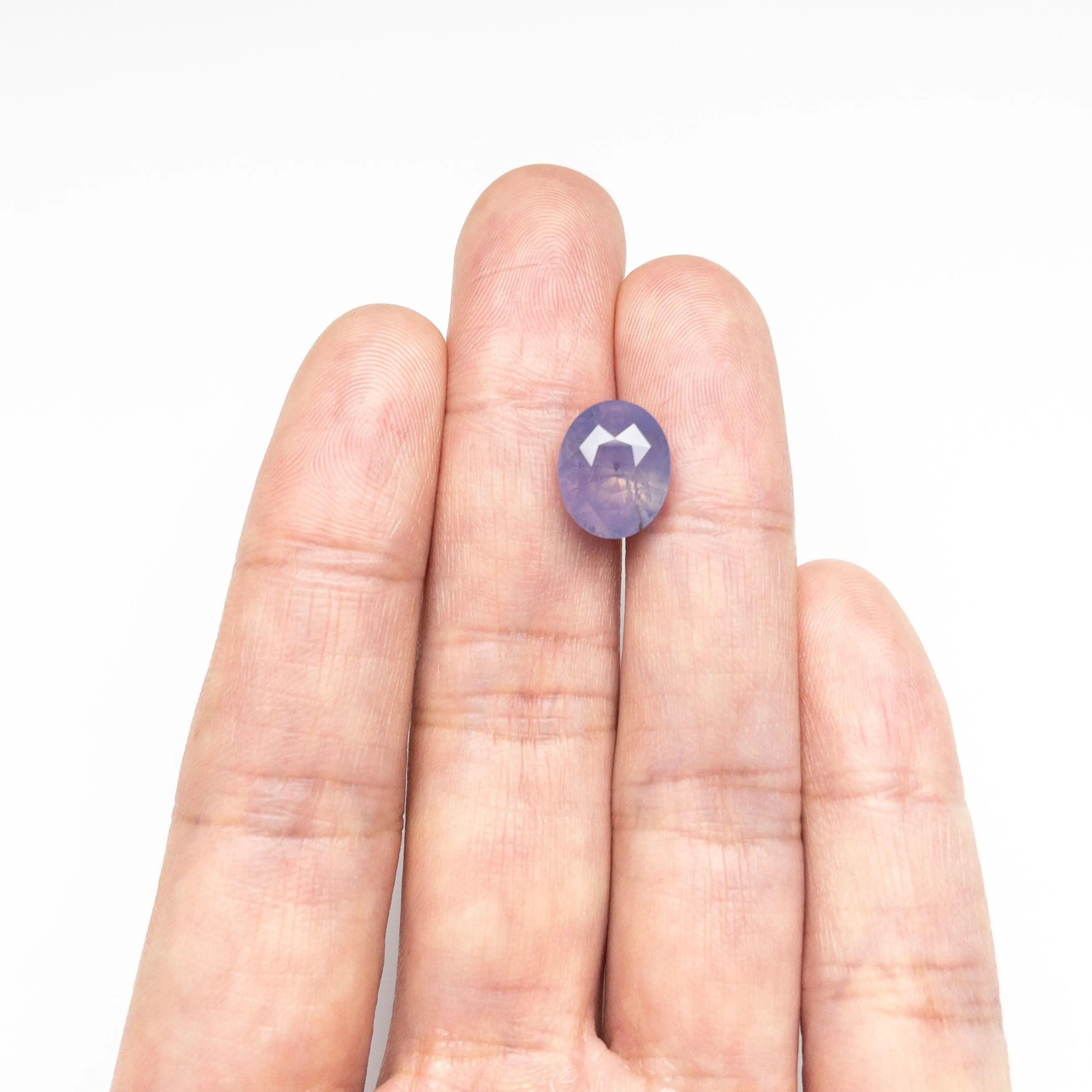 Pink Purple Brilliant Cut Sapphire - 7.00ct Oval