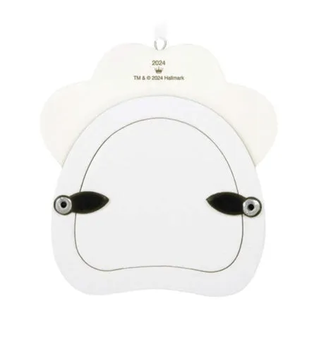 Pretty Kitty 2024 Porcelain Photo Frame Ornament