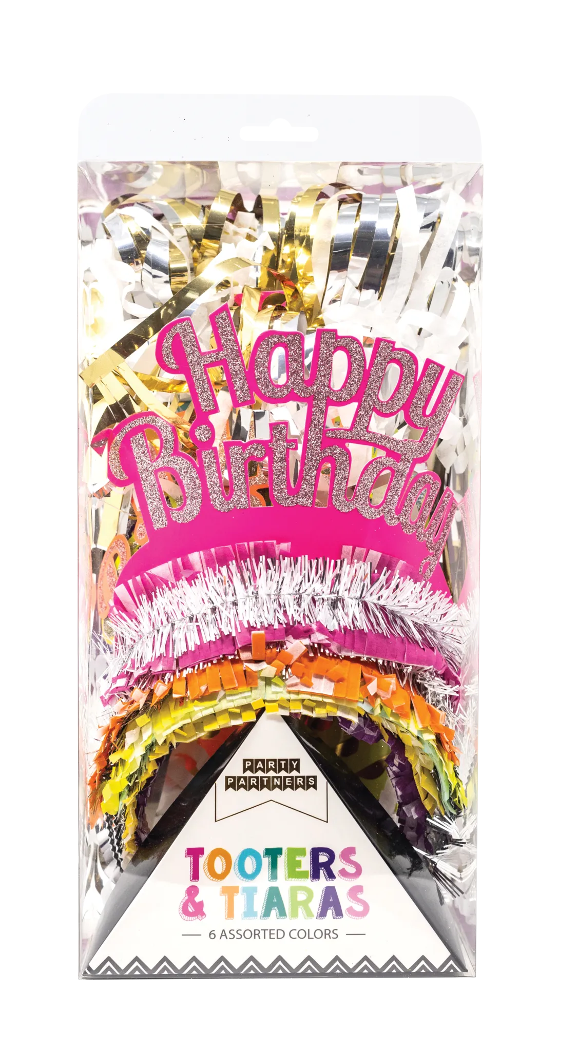 "Tooters and Tiaras" Party Set of 6