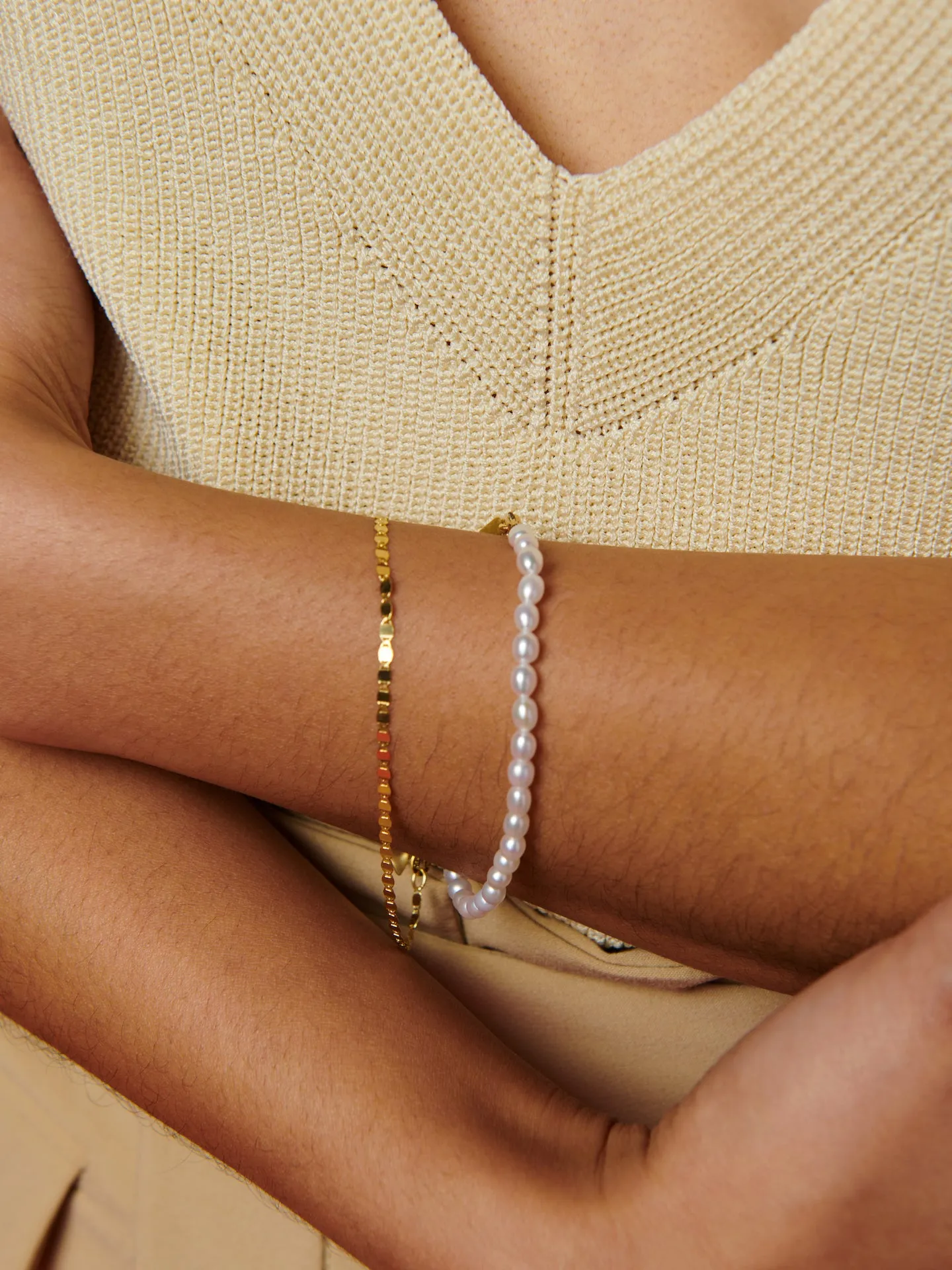 Rice Pearl Bracelet