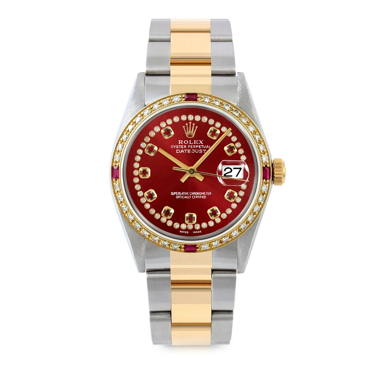 Rolex Datejust 36mm | 16013-RED-STRR-4RBY-OYS