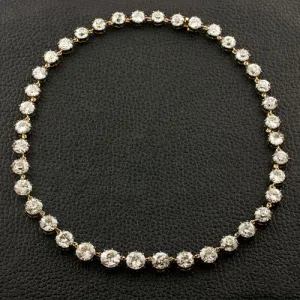 Round Diamond Necklace