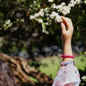 Ruby Stone Bracelet for Creativity and Self Confidence