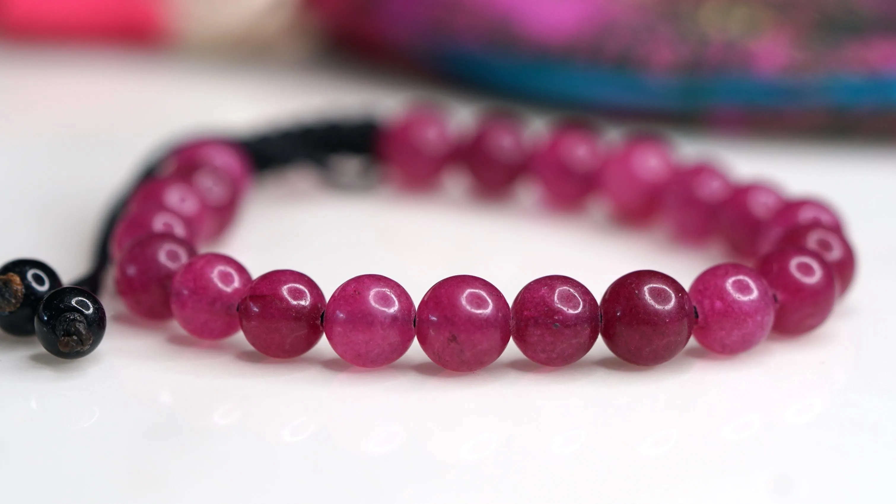 Ruby Stone Bracelet for Creativity and Self Confidence