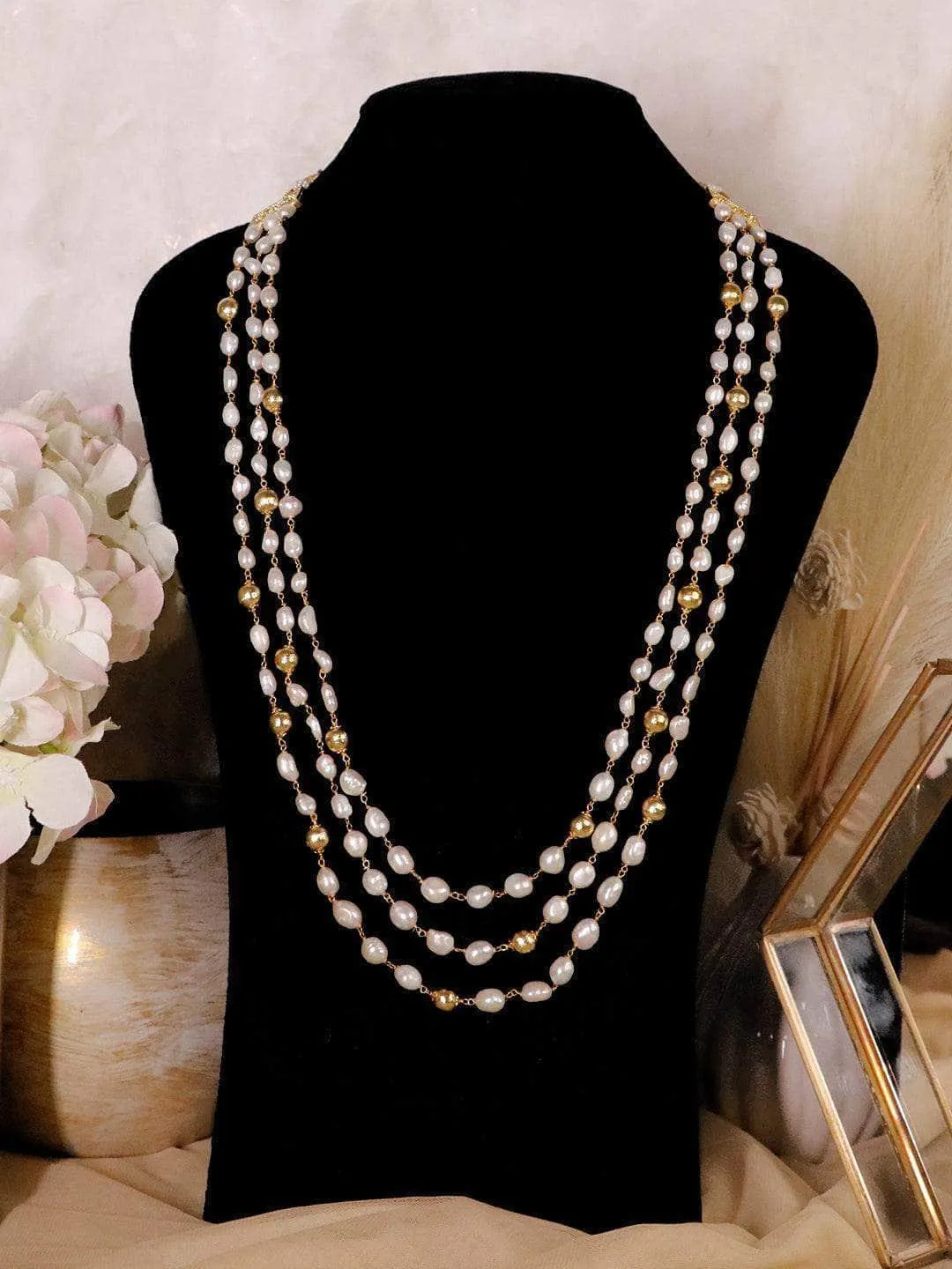 Shell Pearl Triple Layered Haar