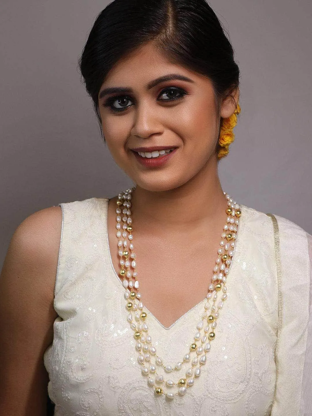 Shell Pearl Triple Layered Haar