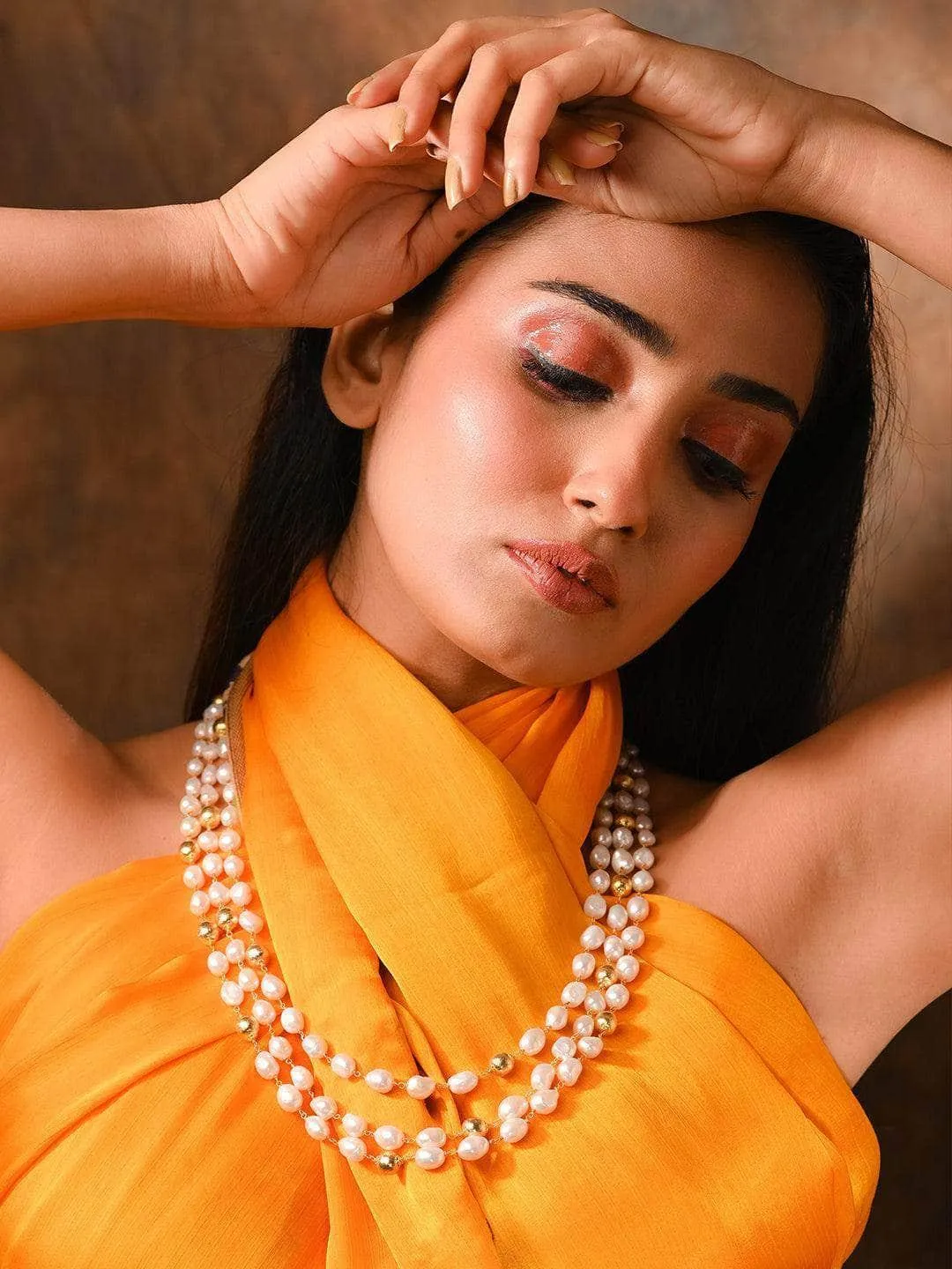 Shell Pearl Triple Layered Haar