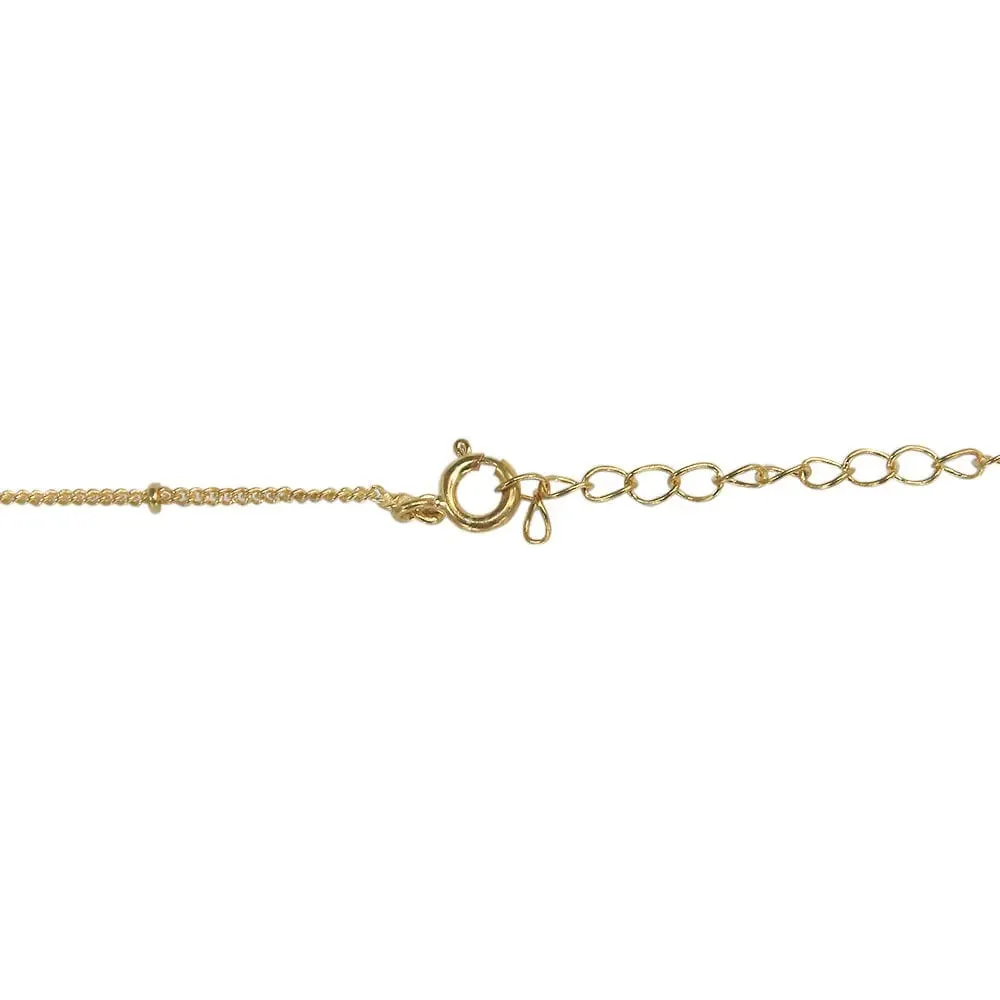Silver Green Necklace
