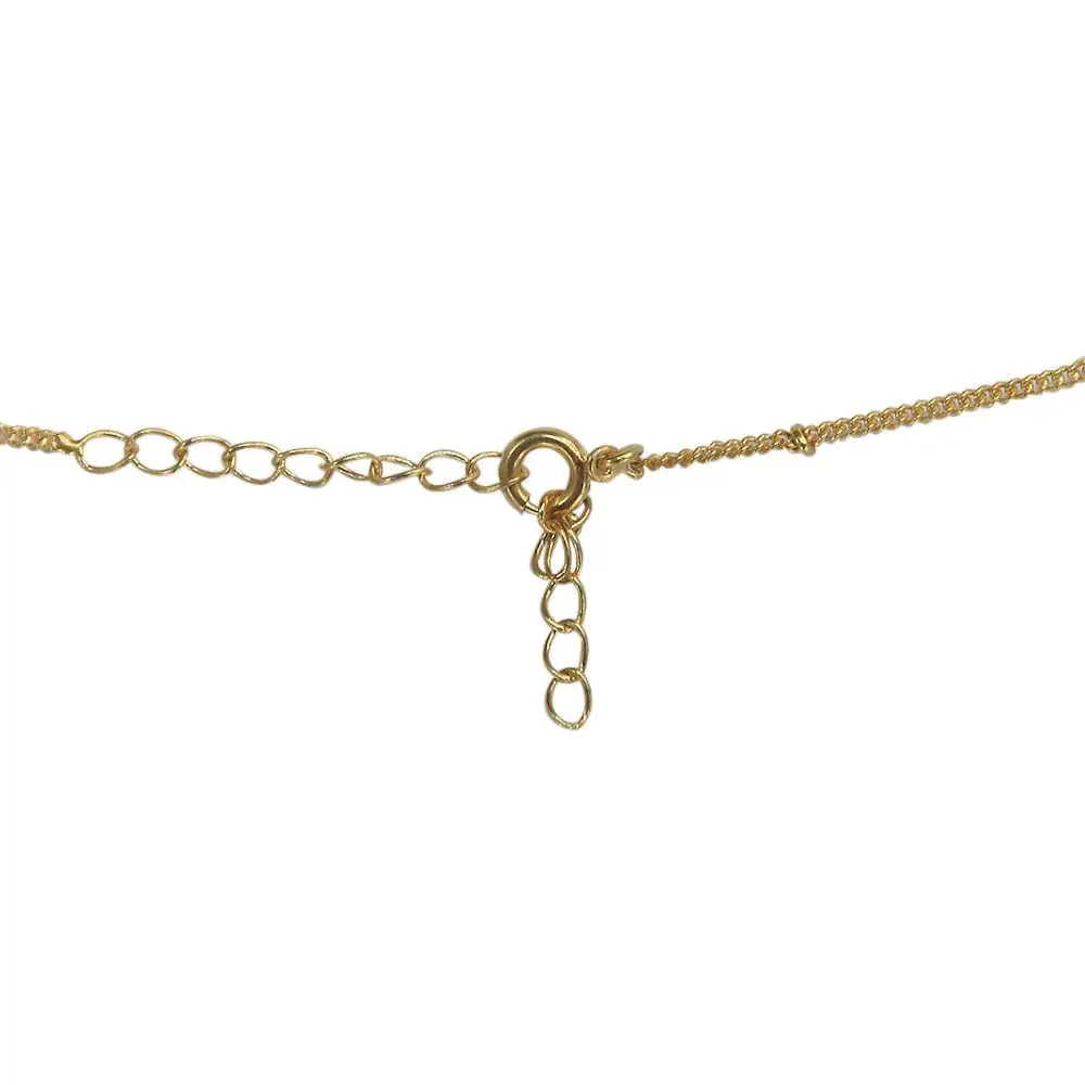 Silver Green Necklace