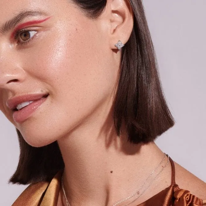 Squared Triangle Earrings DE747