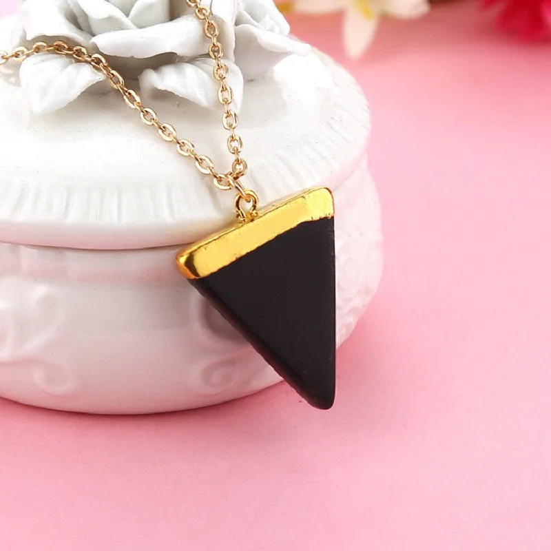 Stoned Arrow Necklace