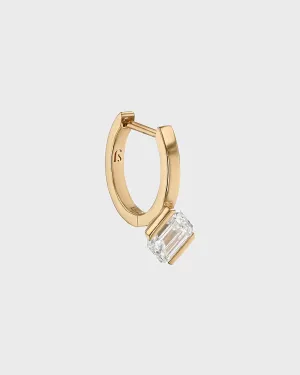 Suspense Emerald Hoop