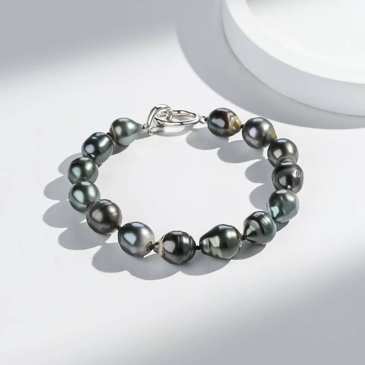 Tahitian South Sea Baroque Pearl Bracelet AA  Quality