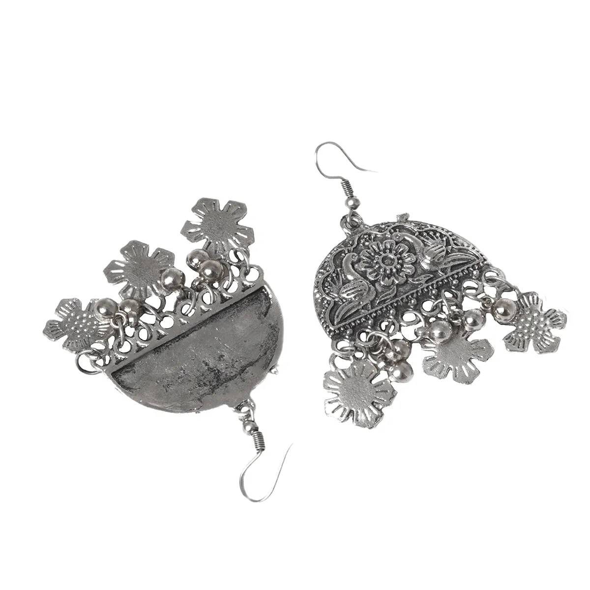 Teejh Charu Silver Oxidised Jewlery Gift Set