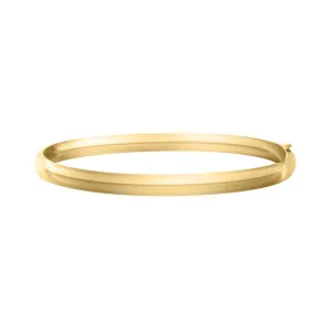 Teen 14K Gold Filled Plain Bangle