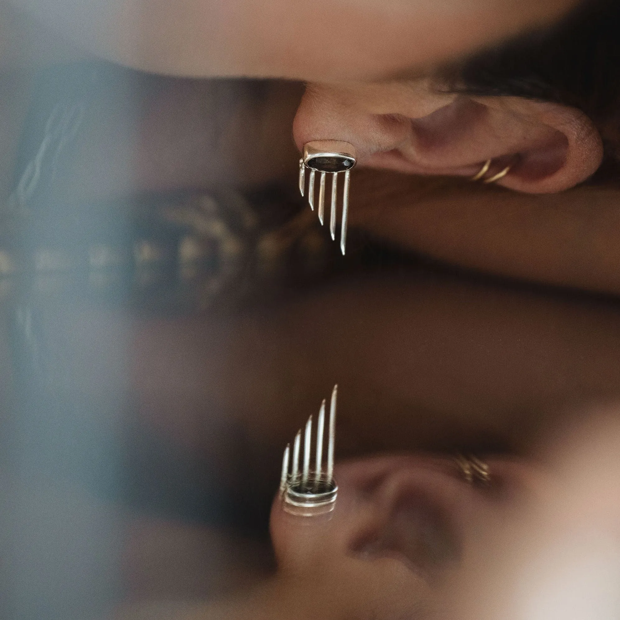 The Opus Earrings | Silver