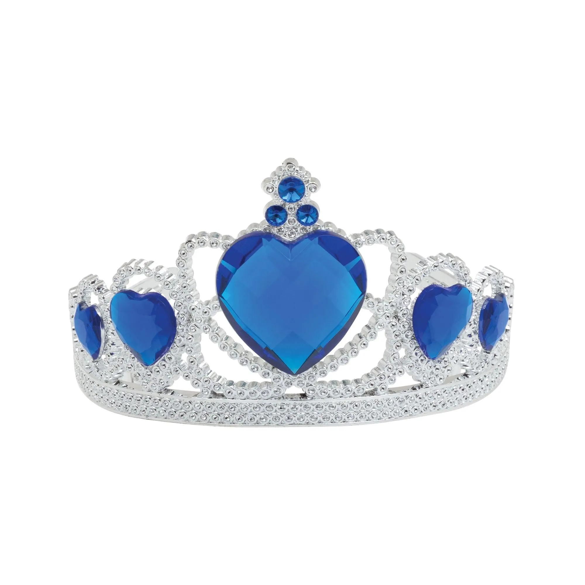Tiara Silver   Blue Stone