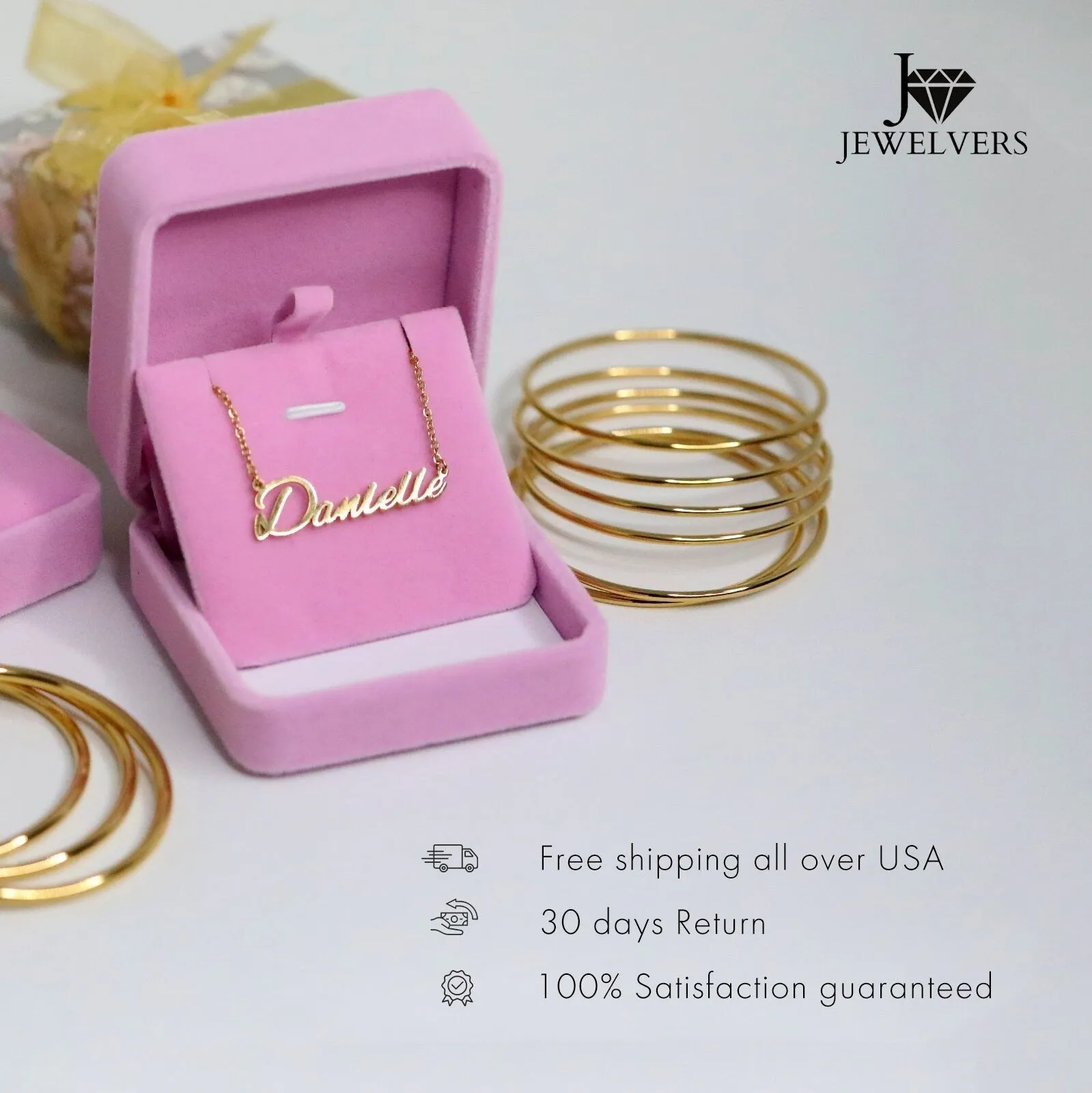 Triple Heart Necklace Set