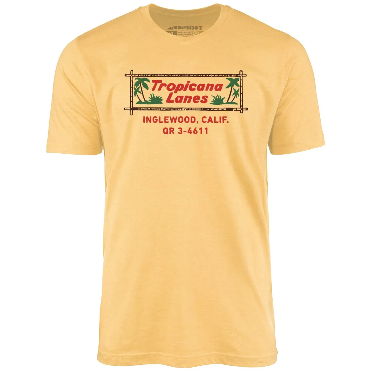 Tropicana Lanes - Inglewood, CA - Vintage Bowling Alley - Unisex T-Shirt
