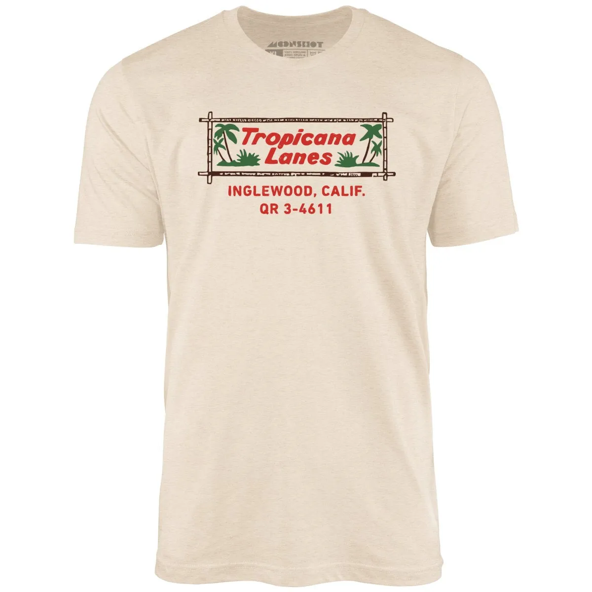 Tropicana Lanes - Inglewood, CA - Vintage Bowling Alley - Unisex T-Shirt