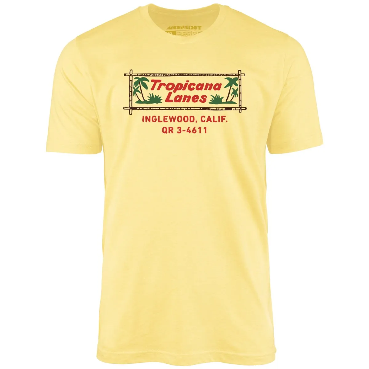 Tropicana Lanes - Inglewood, CA - Vintage Bowling Alley - Unisex T-Shirt