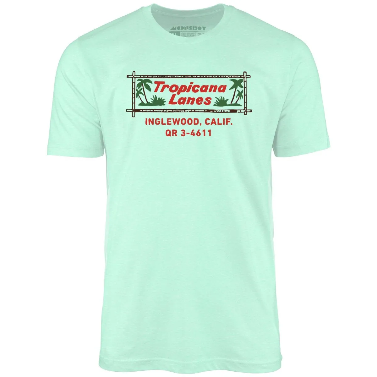Tropicana Lanes - Inglewood, CA - Vintage Bowling Alley - Unisex T-Shirt