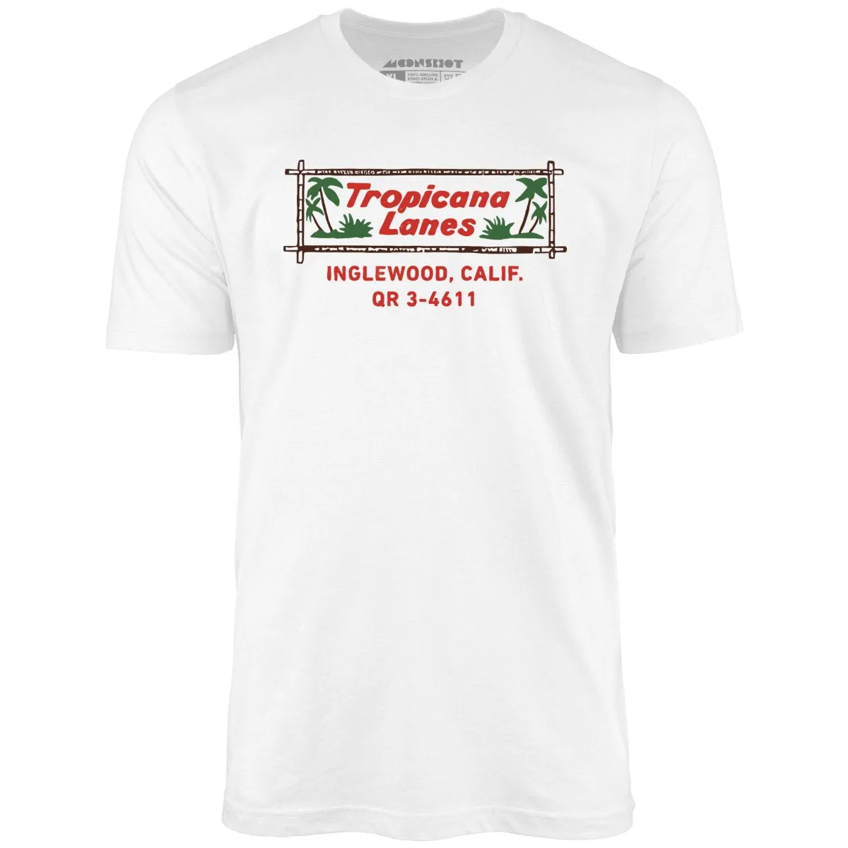 Tropicana Lanes - Inglewood, CA - Vintage Bowling Alley - Unisex T-Shirt
