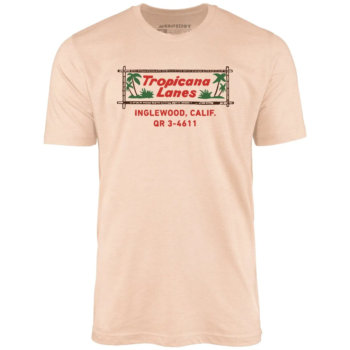 Tropicana Lanes - Inglewood, CA - Vintage Bowling Alley - Unisex T-Shirt