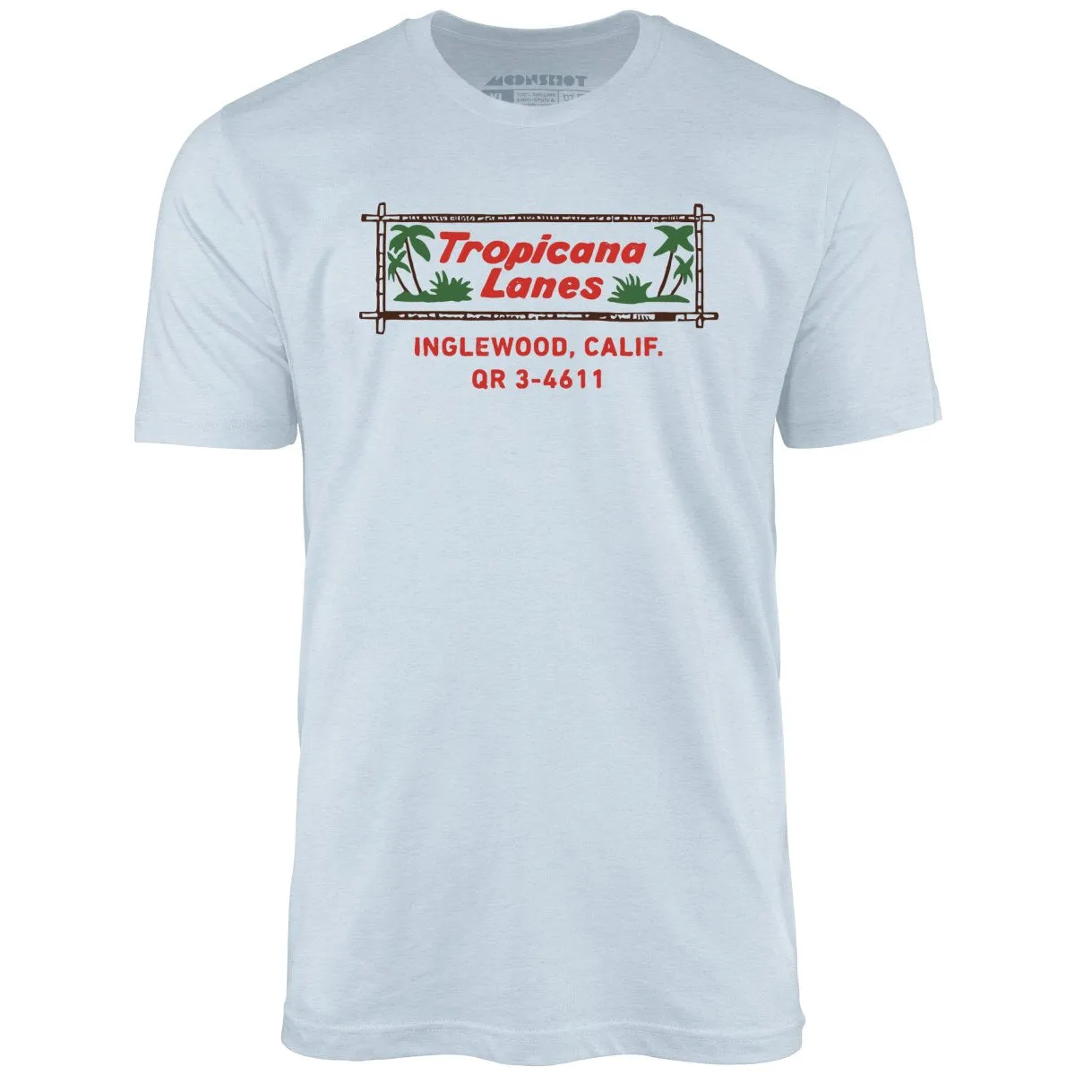 Tropicana Lanes - Inglewood, CA - Vintage Bowling Alley - Unisex T-Shirt