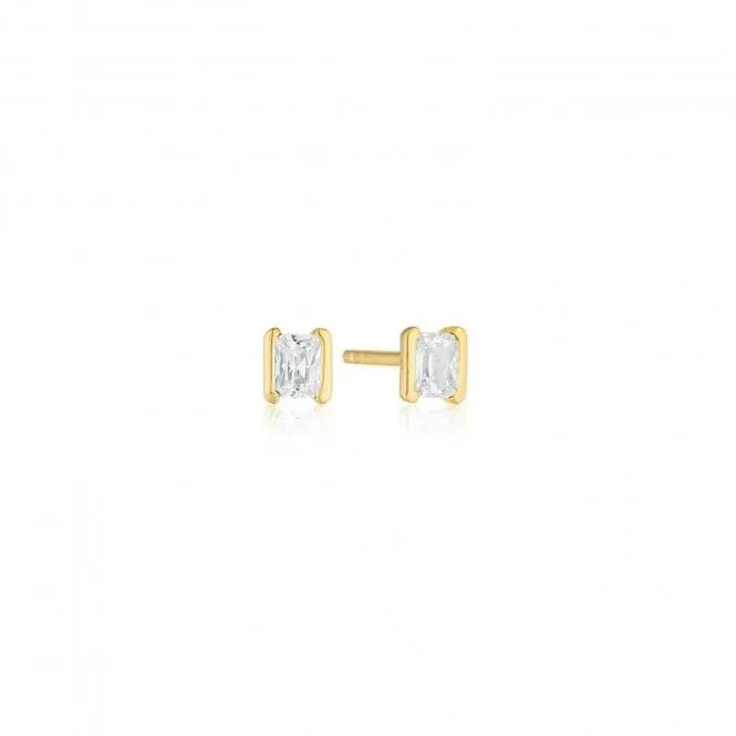 White Zirconia Roccanova Piccolo Earrings SJ-E42250-CZ-YG