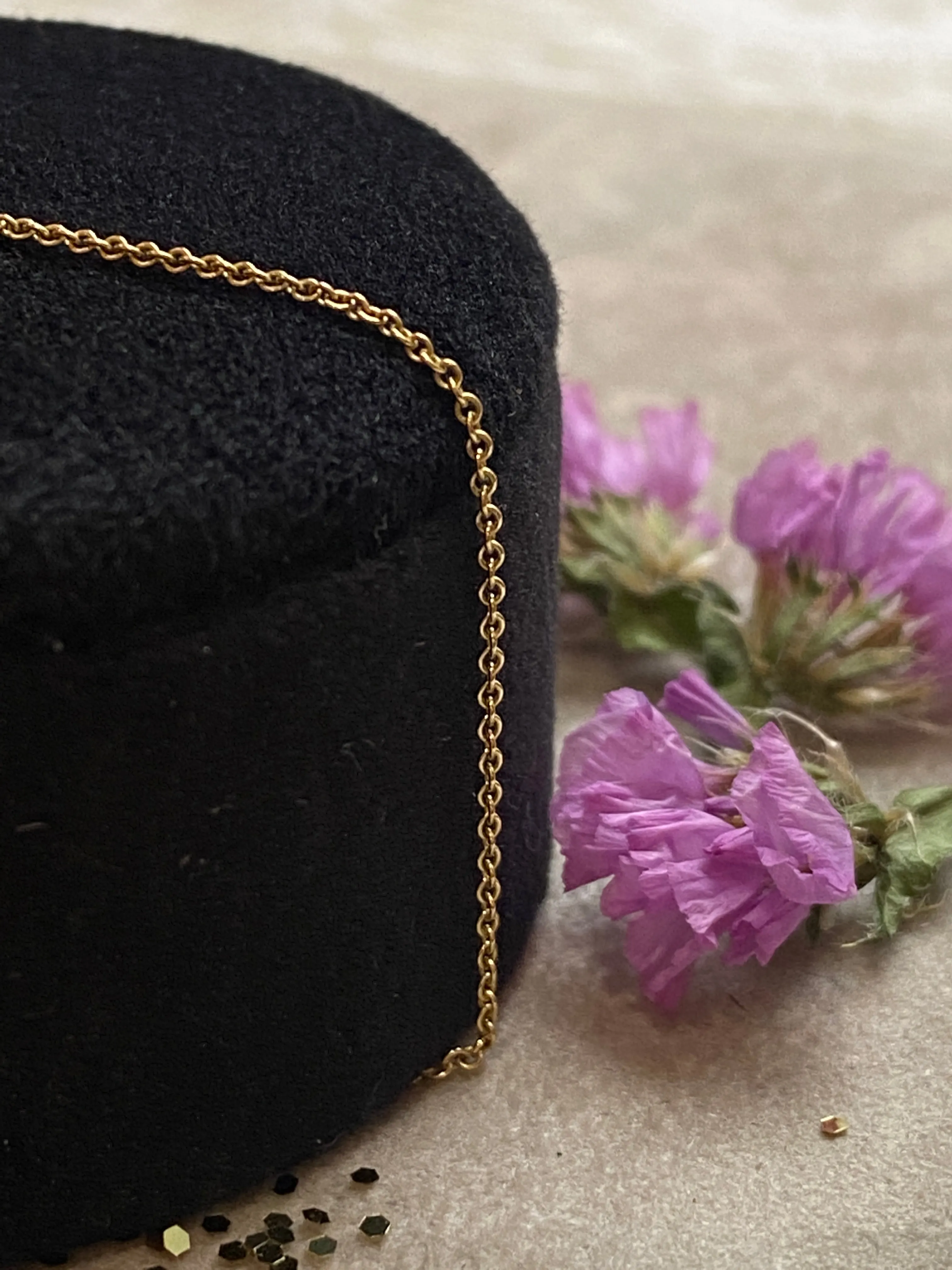 Yellow Gold Filled Cable Chain